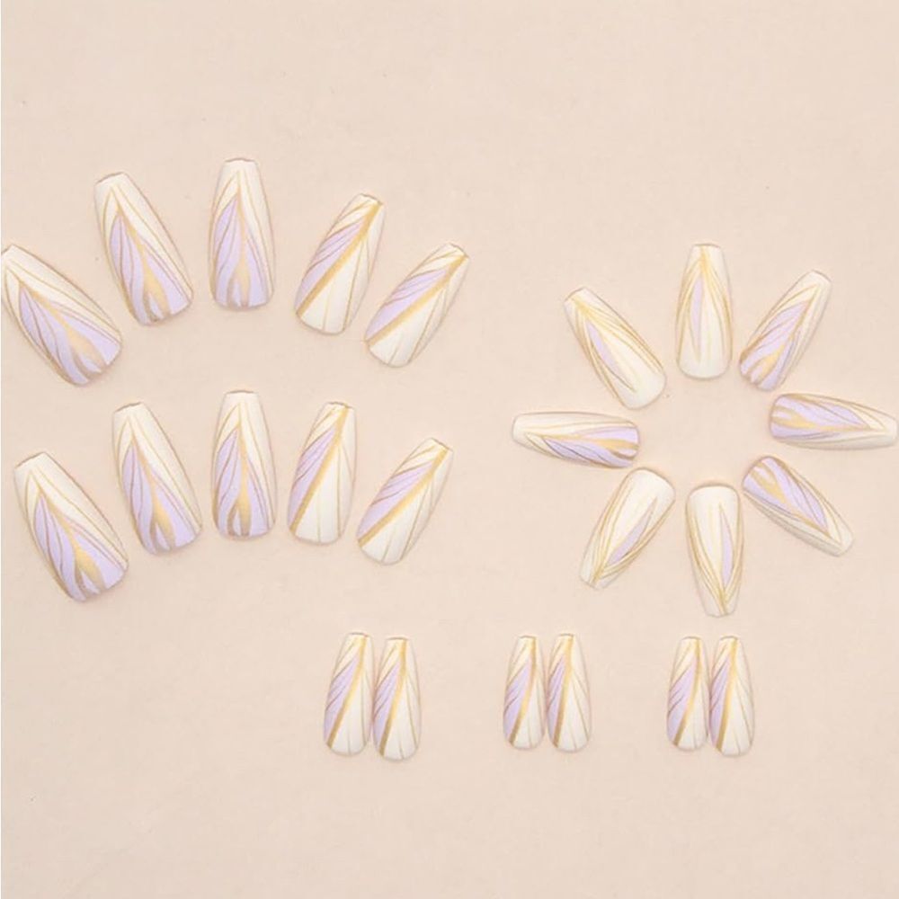 TBRZTR Press on Nails Medium, Artificial Acrylic Fake Nails - Picture 2 of 3